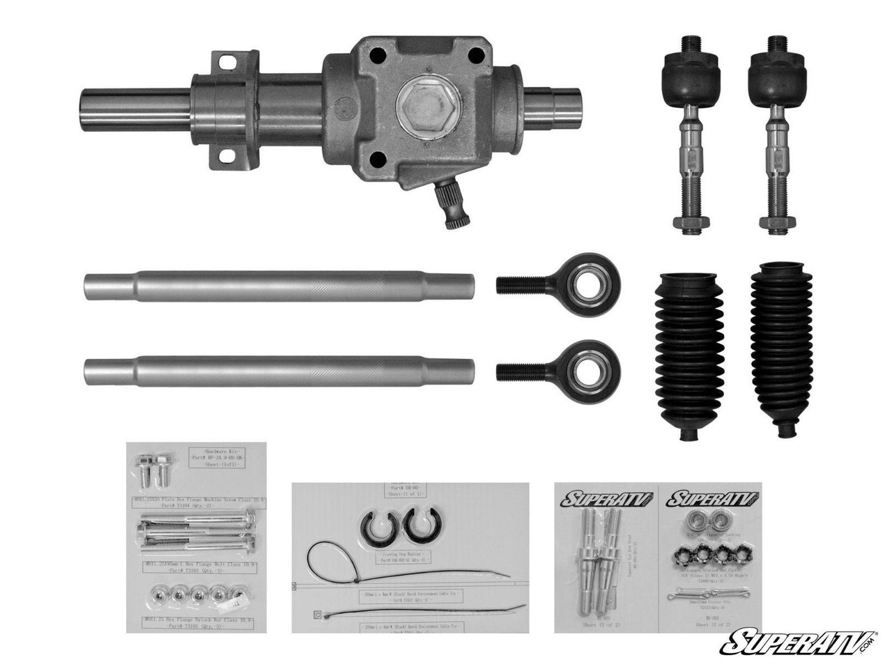 Polaris RZR XP 1000 RackBoss Heavy Duty Rack and Pinion