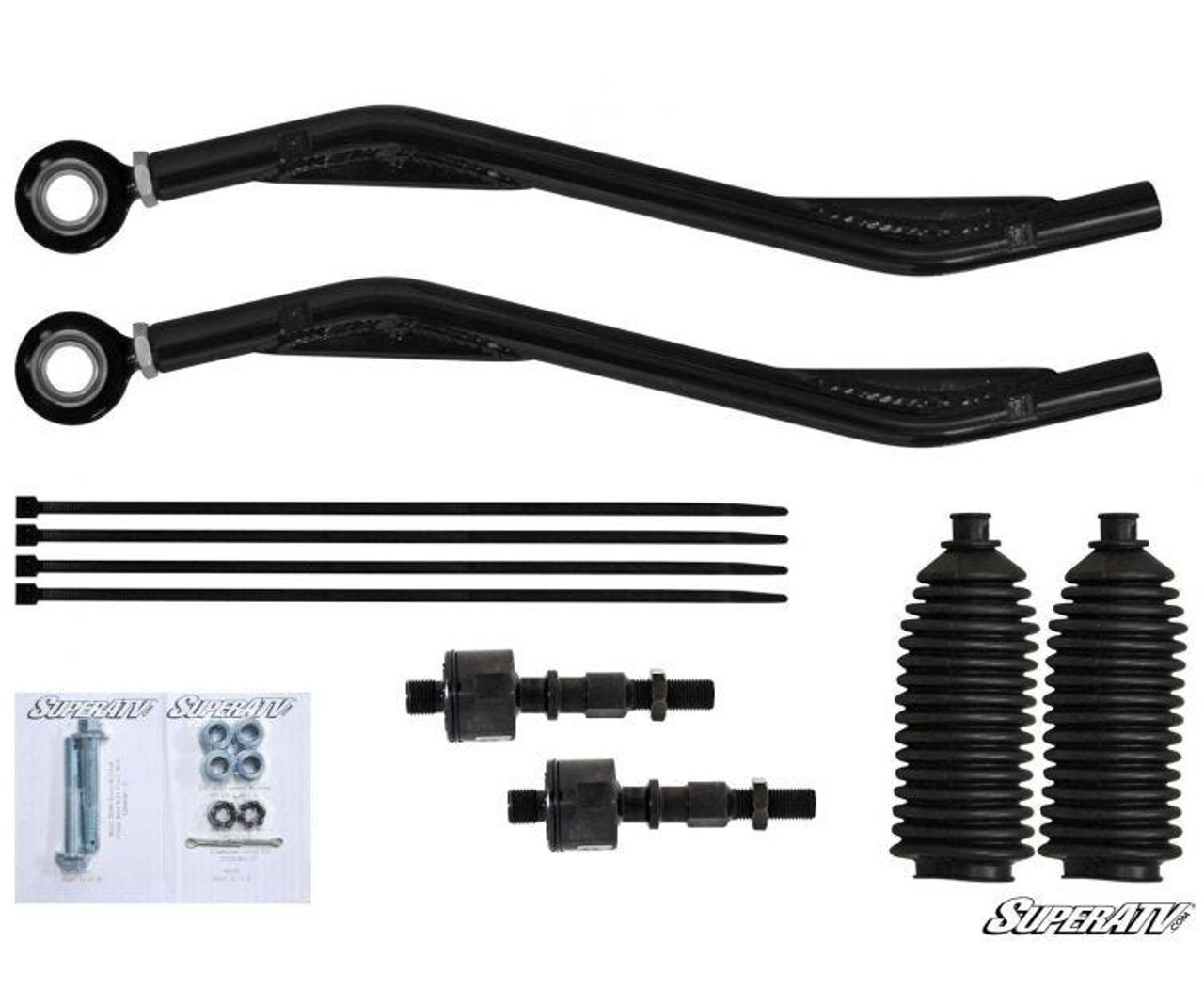 Can-Am Maverick Z-Bend Tie Rod Kit - Replacement for SuperATV Lift Kits