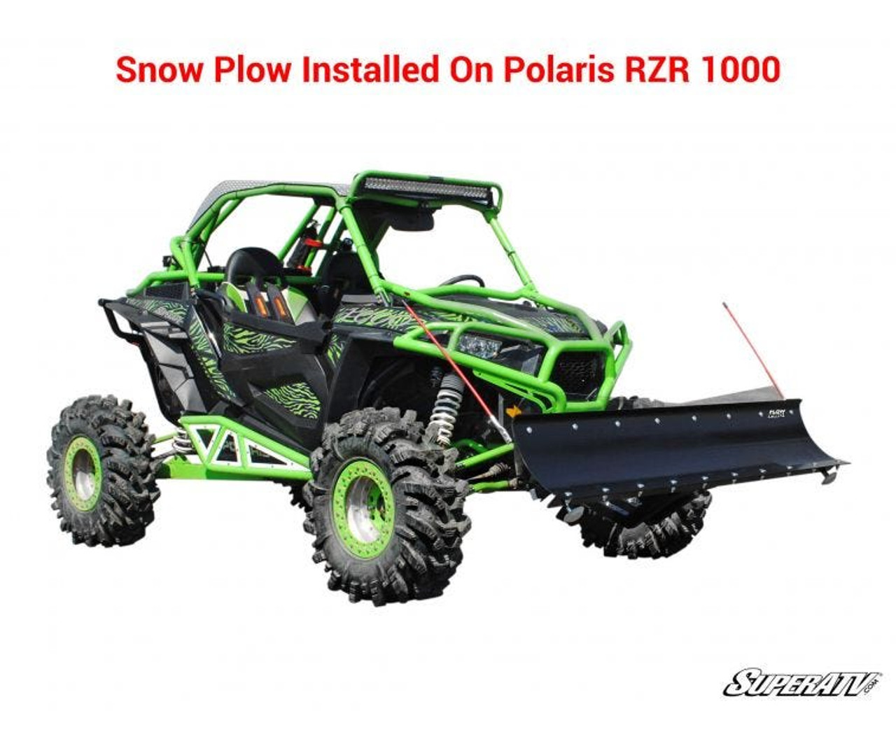 Polaris RZR 800 Plow Pro Heavy Duty Snow Plow - Complete Kit