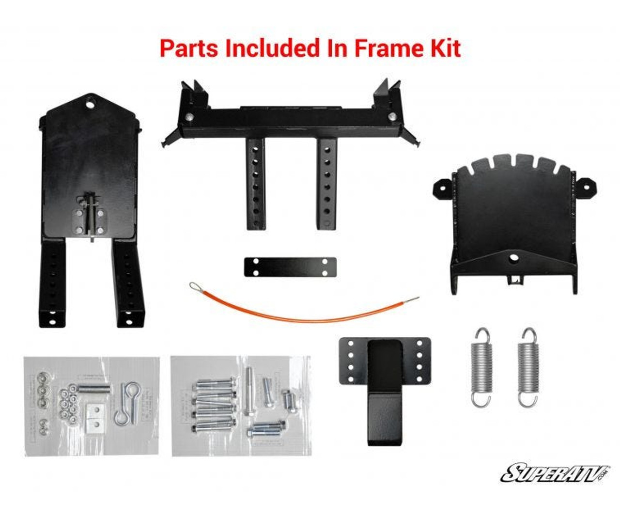 Polaris RZR 800 Plow Pro Heavy Duty Snow Plow - Complete Kit