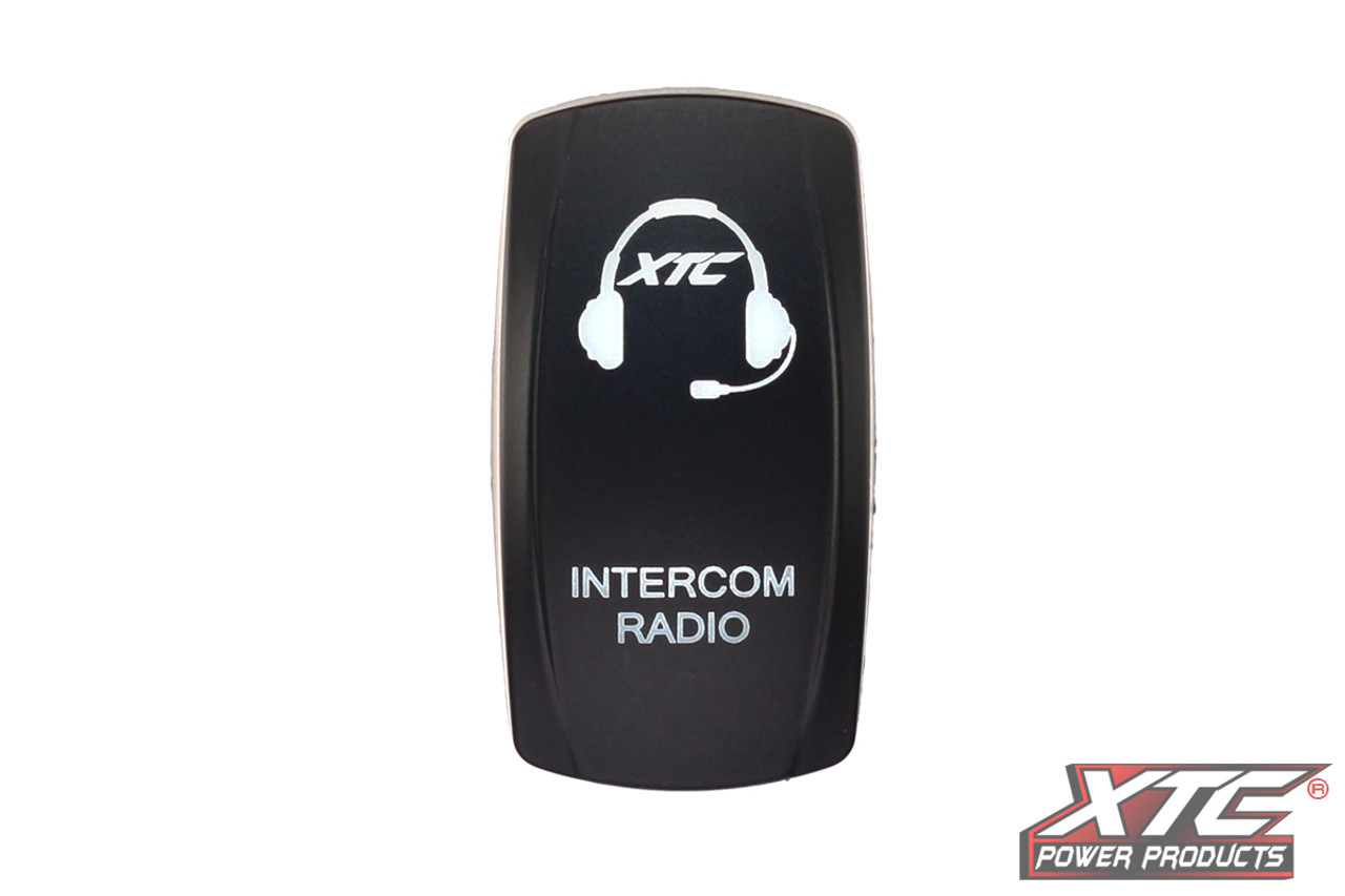 Intercom Radio Rocker/Actuator, Contura V, Rocker Only