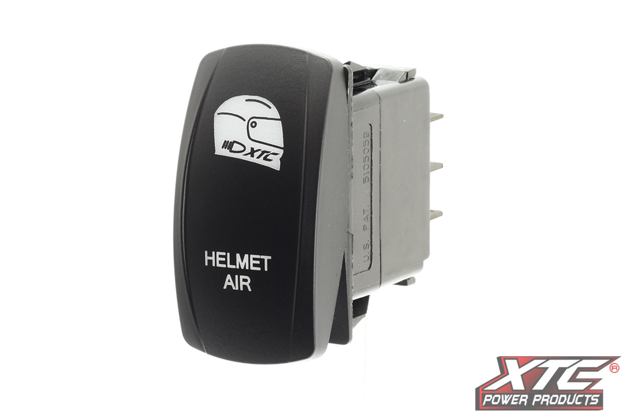 Helmet Air Rocker Switch