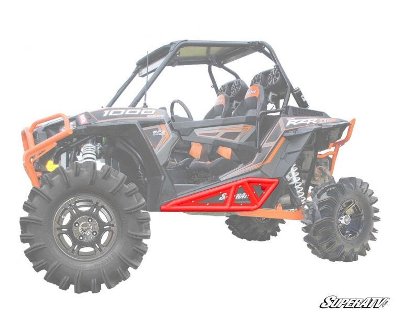 Polaris RZR 900 Heavy Duty Tube Rock Sliders