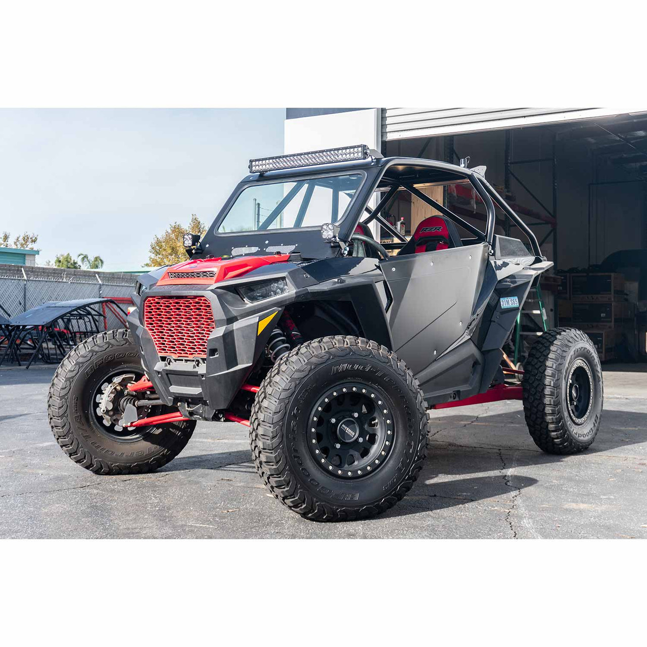 Madigan Polaris RZR XP1000 2-Seat Roll Cage w/ Intergrated Bumper Additional Image 2