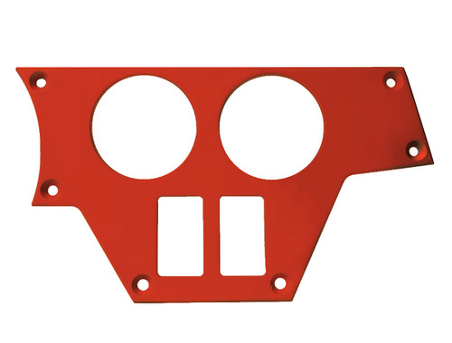 2 Gauge 2 Switch Dash Plate – Right Side (XP/XP4 1000)