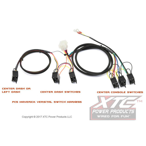 Maverick X3 Plug & Play&trade; 6 Switch Power Control System - PCS-64-MAV-NS Additional Image 1