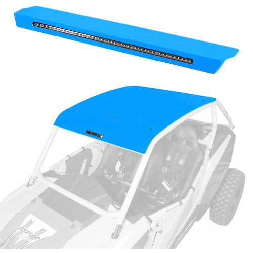 Pro Armor Asylum Roof With W/ Integrated Rear Light-Bar - Rzr Xp 1000/900