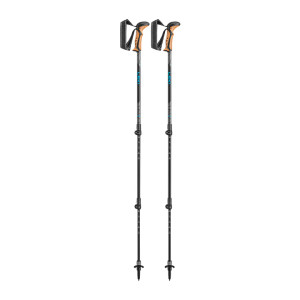 Full view of both trekking poles. Full view of both trekking poles.