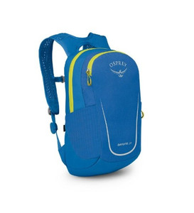 Alpine Blue colorway of the pack. Shows off the two zipper pockets and comfortable straps.