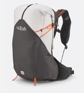 Image showing roll top closure and back pocket