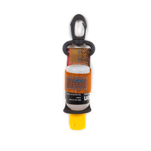 A loop to connect to your pack that holds floatant, with the floatant inside