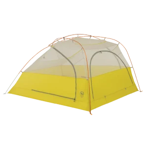 Picture of tent with doors closed and no rain fly