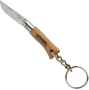 Stainless steel model of the knife. Small enough to go on a keychain.