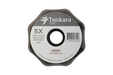 A spool of 30 meter tippet