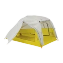 Picture of tent with fly on and doors open