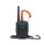 The face of the Rocky Talkie with included carabiner clip, antennae, and interface