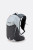 Dual color white and black backpack with large stretchy mesh front pocket. Dual color white and black backpack with large stretchy mesh front pocket.