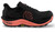 Side profile of the MTN Racer. Here we see the comfortable cushioning of the midsole as well as the reinforced toe box.