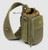 Olive colorway of the Grayl transport sling. Here we see multiple pockets and g-mod accessory points. Bottle goes directly in the top of the sling.