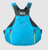 Front image of the YTV 2.0 in the blue colorway. Shows off streamlined design and good sized pockets on either side.