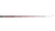 the rod fully extended
