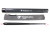 Hardcase for rod, sock case, the rod in its smallest form. Shows off comfortable handle and sleek black design.