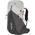 Front of the pack in the pewter colorway. Shows off lightweight compression straps and UV resistent fabric. Boasts large stretchy pockets on the front and sides for maximum storage capablities.