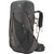 Front of the pack in the black colorway. Shows off lightweight compression straps and UV resistent fabric. Boasts large stretchy pockets on the front and sides for maximum storage capablities.