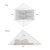 schematic diagram of the tent showing how two people fit laying on their back and sides