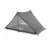 showing the side of the tent with a short vestibule revealing the mesh body of the tent