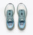 Top down view of th h1. Here we see a larger then normal toe box and a combination of speed laces and regular shoe laces.