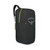 Photo of bag stuffed and standing upright with zipper and strap pictured