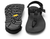 Black colorway of the cairn evo sandals. Lightweight and meant for an all-terrain lifestyle.