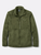 The granitic in the army green. Shows off fluffy fleece that keeps you warm in a variety of conditions.