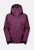 Mulberry colorway of the jacket. This jacket has waterproof zippers, making it slightly lighter then the downpour jacket.