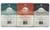 Shows all three heat levels available in small resealable plastic pouches from the back