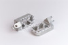 Yamaha Lowered Wide Foot Peg Silver - Trakker