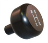 Shift Knob 3 Speed 3/8-16 Thread Black