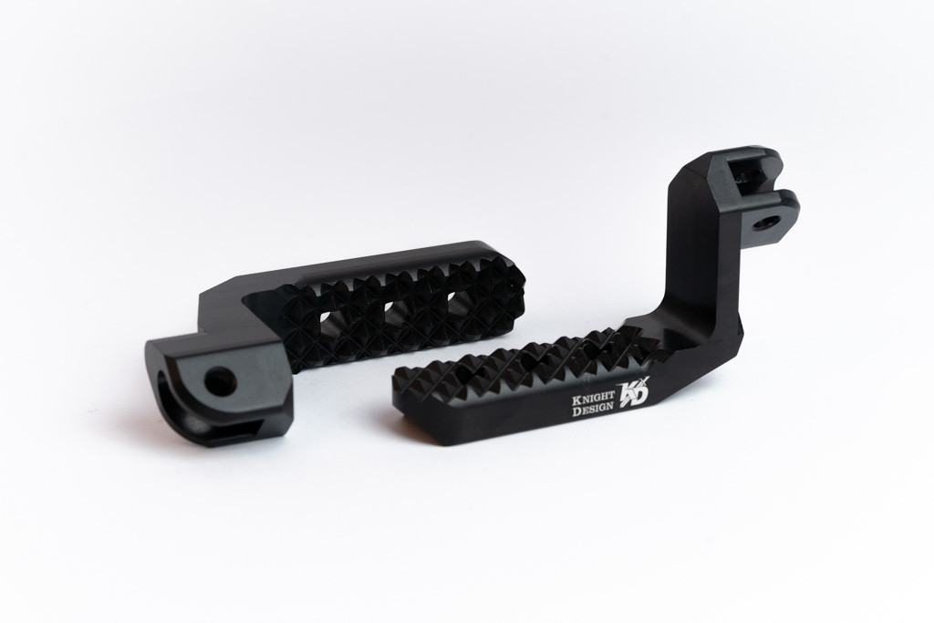 Moto Guzzi Front Foot Peg Pair Lowered Quadtrax