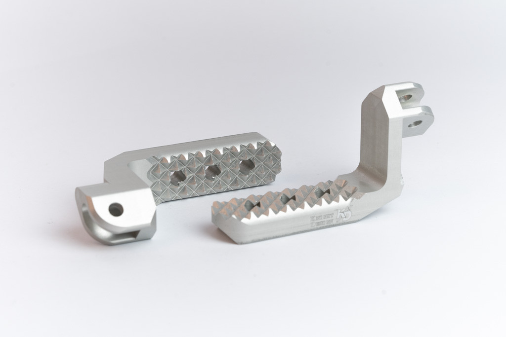 Moto Guzzi Front Foot Peg Pair Lowered Quadtrax