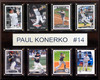 MLB 12"x15" Paul Konerko Chicago White Sox 8-Card Plaque