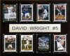 MLB 12"x15" David Wright New York Mets 8 Card Plaque