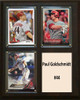 MLB8"x10"Paul Goldschmidt Arizona Diamondbacks Three Card Plaque