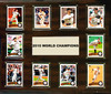 MLB 15"x18" San Francisco Giants 2010 World Series - 10-Card Plaque