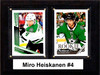 NHL 6"x8" Miro Heiskanen Dallas Stars Two Card Plaque