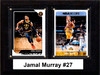NBA 6"x8" Jamal Murray Denver Nuggets Two Card Plaque