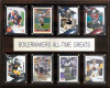 NCAA Football 12"x15" Purdue Boilermakers All-Time Greats Plaque
