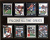 NFL 12"x15" Atlanta Falcons All-Time Greats Plaque
