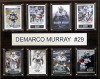 NFL 12"x15" DeMarcus Murray Dallas Cowboys 8-Card Plaque