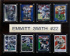 NFL 12"x15" Emmitt Smith Dallas Cowboys 8 Card Plaque